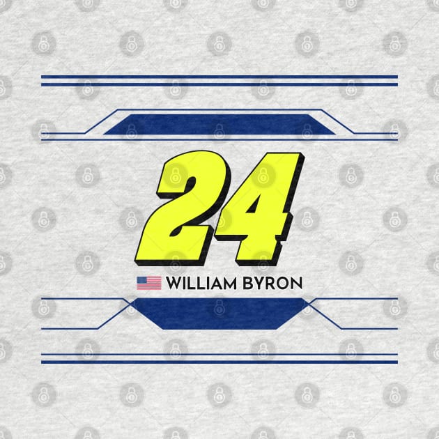 William Byron #24 2023 NASCAR Design by AR Designs 